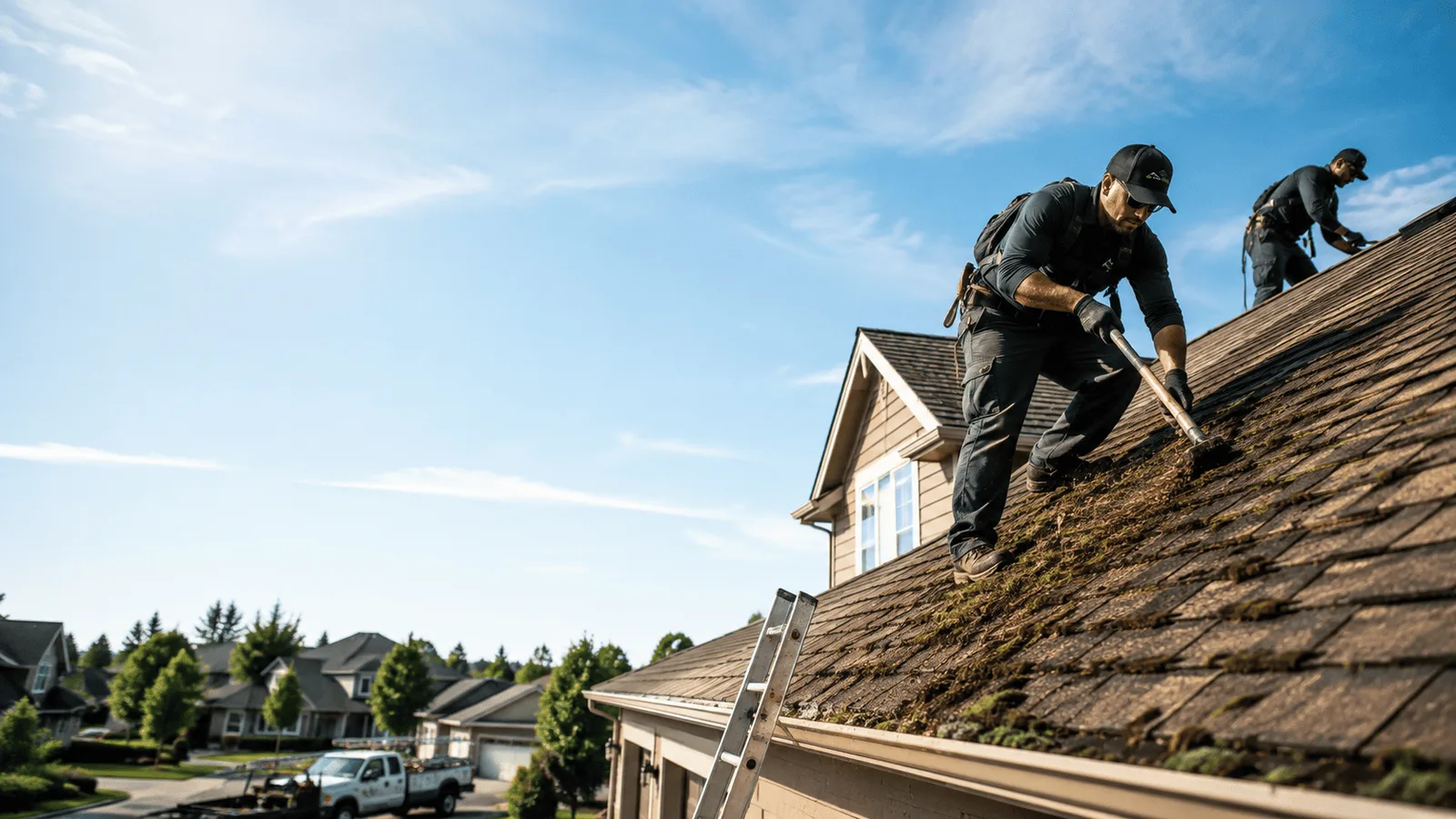 Roof Moss Removal in Newark, AR near me